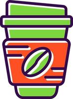 Coffee Cup Vector Icon Design