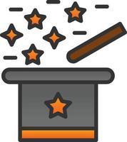 Magic Trick Vector Icon Design