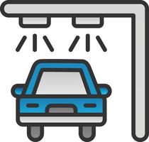 Car Wash Vector Icon Design