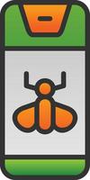 Insect Repellent Vector Icon Design