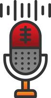 Voice Recording Vector Icon Design