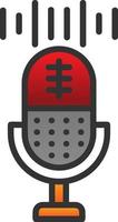 Voice Recording Vector Icon Design