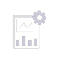 Project management .Vector Without Background icon Business Growth and investment symbol EPS 10 file vector