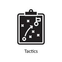 Tactics Vector Solid Icon Design illustration. Business And Data Management Symbol on White background EPS 10 File