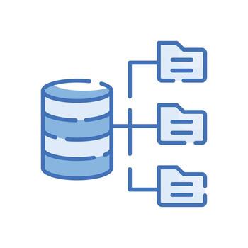 almacenamiento de datos vector icono azul cloud computing símbolo eps 10 archivo