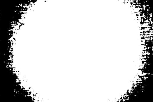 Fondo de textura de vector de frontera grunge. superposición de marco abstracto. telón de fondo sucio y dañado.
