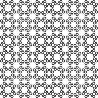 Black and white seamless pattern texture. Greyscale ornamental graphic design. vector