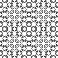 Black and white seamless pattern texture. Greyscale ornamental graphic design. vector