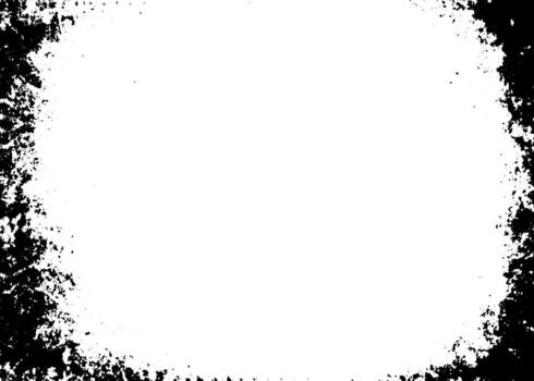 Grunge border vector texture background. Abstract frame overlay. Dirty and damaged backdrop.