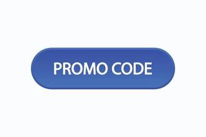 promo code button vectors.sign label speech bubble promo code vector