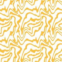 Smooth groovy zigzad seamless pattern. Abstract wavy striped texture. Decorative electric inspired design with distortion effect. Swirls twist chaotic background. Vector illustration.