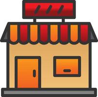 diseño de icono de vector de tienda