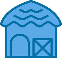 Hut Vector Icon Design