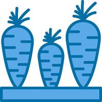 Carrots Vector Icon Design