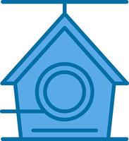 Bird House Vector Icon Design