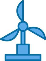 Windmill Vector Icon Design