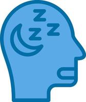 Narocolepsy Vector Icon Design