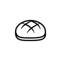 bread icon design vector