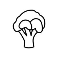 broccoli icon design vector template