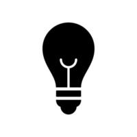 bulb icon design vector