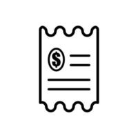 bill icon design vector template