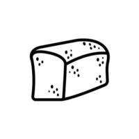 bread icon design vector