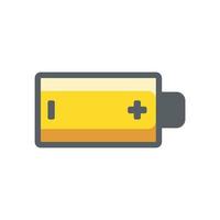 battery icon design vector template