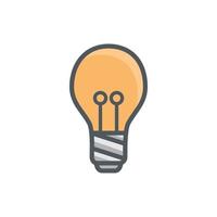 bulb icon design vector template