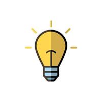 bulb icon design vector template