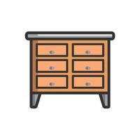 cabinet icon design vector template