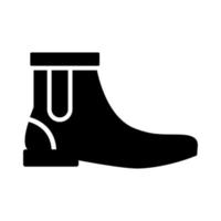 plantilla de vector de diseño de icono de botas