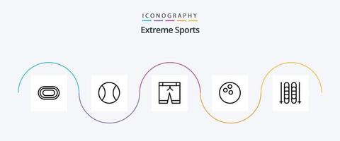 Sport Line 5 Icon Pack Including . sport. sport. sky. sport vector