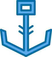 Anchor Vector Icon Design