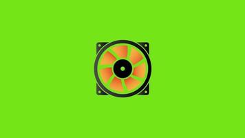 Exhaust Fan Animation Green Screen Free Video