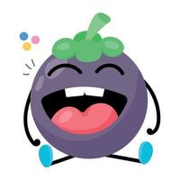 Trendy Blueberry Concepts vector