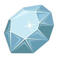 Trendy Topaz Gem vector