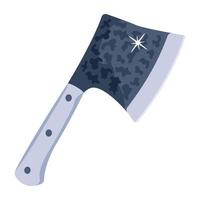 Trendy Axe Concepts vector