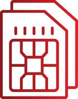 Sim Card Vector Icon