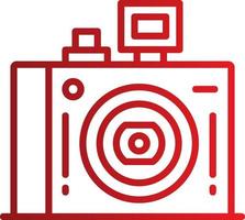 Compact Camera Vector Icon