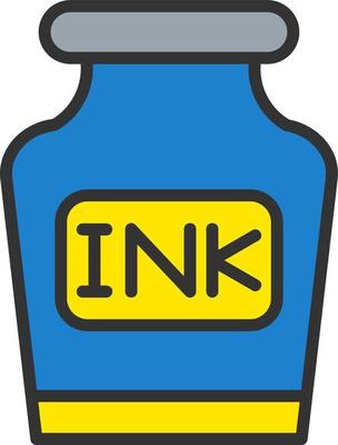 Ink Vector Icon