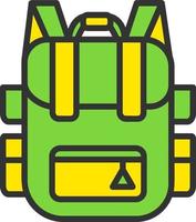 Backpack Vector Icon