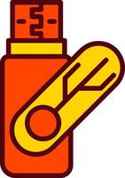 Usb Stick Vector Icon