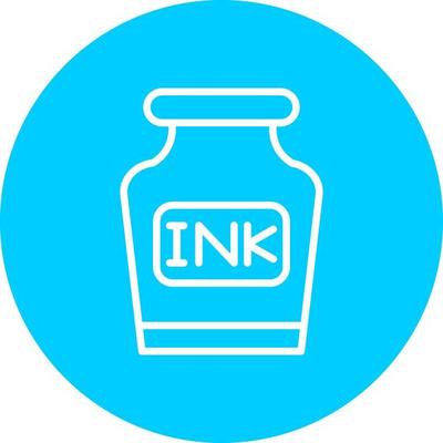 Ink Vector Icon