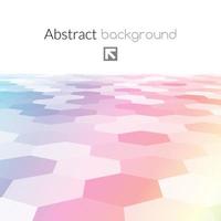 Colorful hex grid background texture. Vector Illustration.