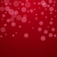 Red Valentine holiday background with circles vector