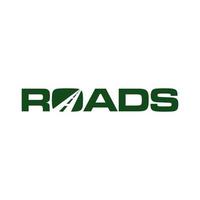 initials letter roads transportation road logo design vector