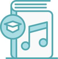 Music Book Vector Icon