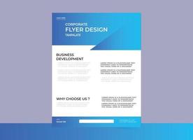 Minimal Poster Brochure Flyer design Layout background vector template A4