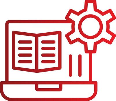 icono de vector de tutorial