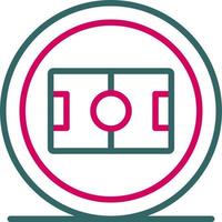 Soccer Field Vector Icon